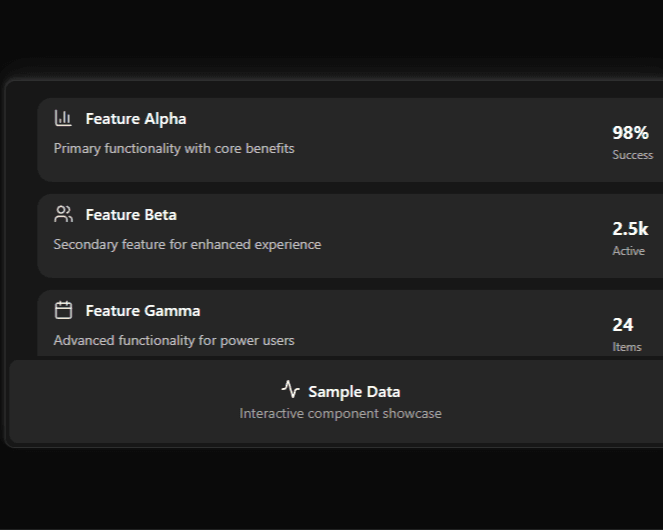 Feature List Component Thumbnail